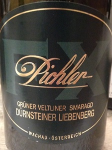 F.X. Pichler Grüner Veltliner, Liebenberg Smaragd 2011